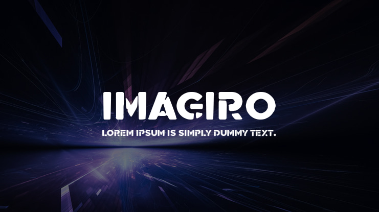 Imagiro Font