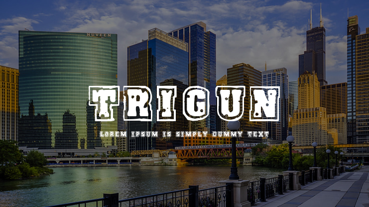 Trigun Font
