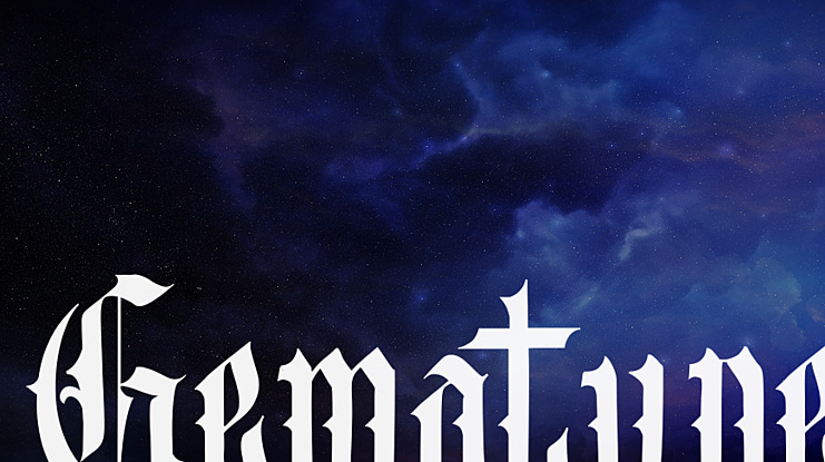 Gematype Font