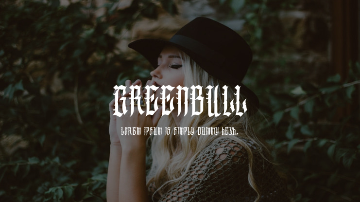 GREENBULL Font