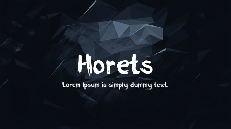 Horets Font