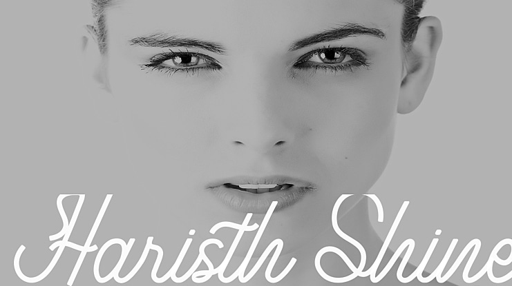 Haristh Shine Font