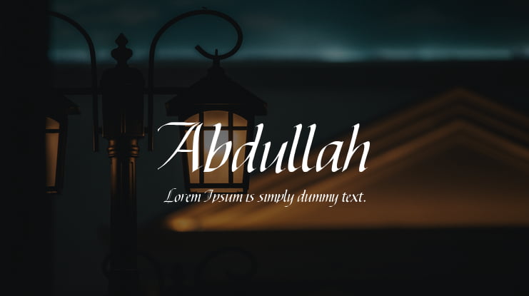 Abdullah Font