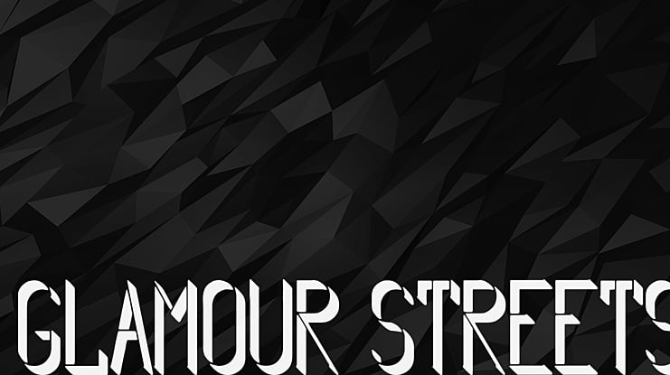 Glamour Streets Font