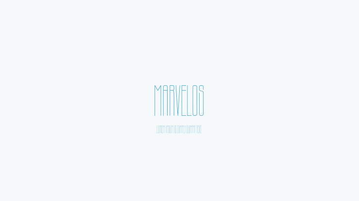 Marvelos Font
