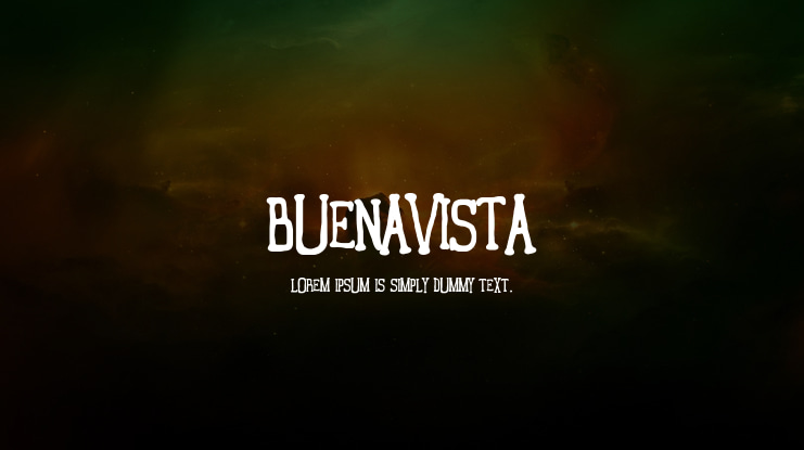 Buenavista Font