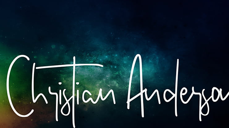 Christian Anderson Font