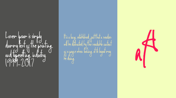 Alghul Signature Font