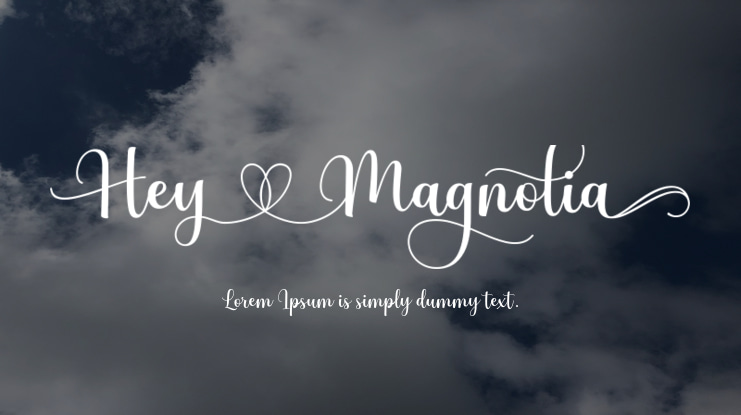 HeyMagnolia Font