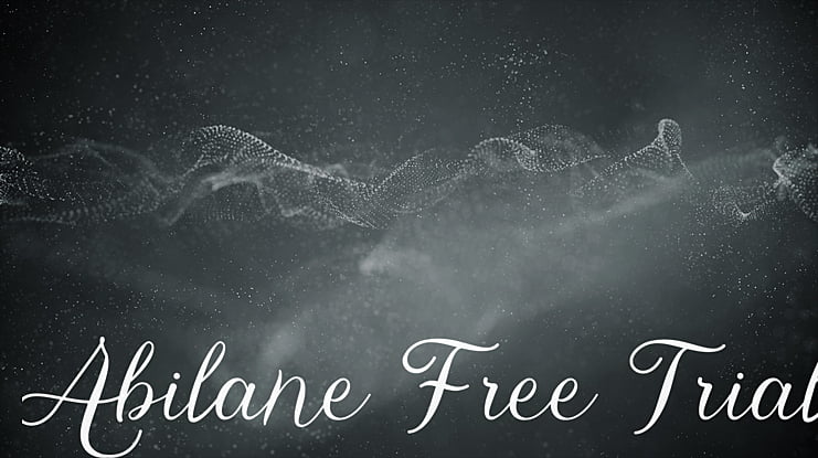 Abilane Free Trial Font