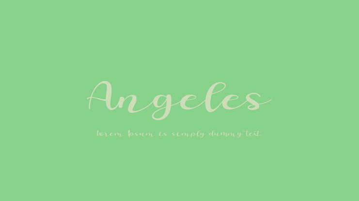 Angeles Font