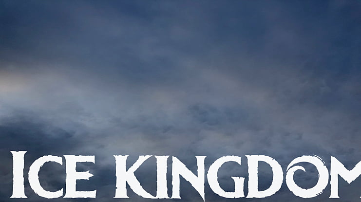 Ice kingdom Font