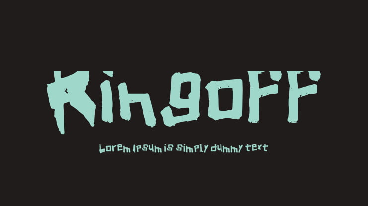 Kingoff Font