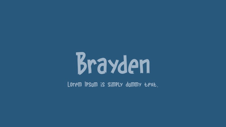 Brayden Font