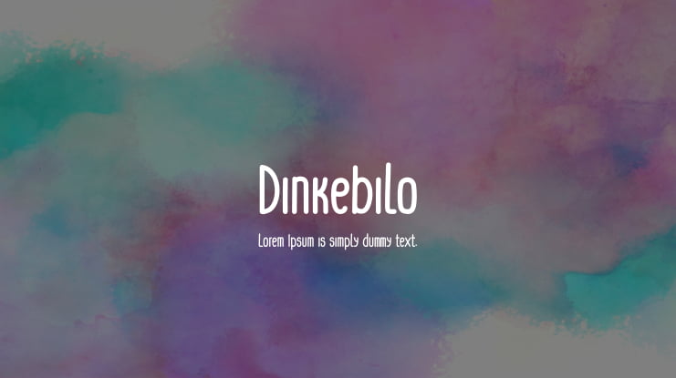 Dinkebilo Font