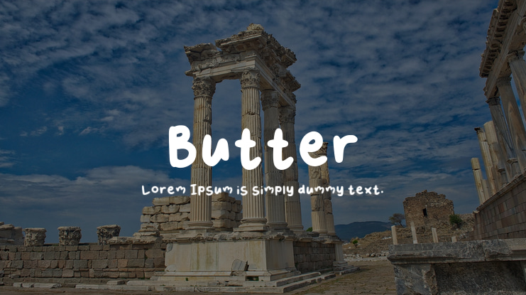 Butter Font