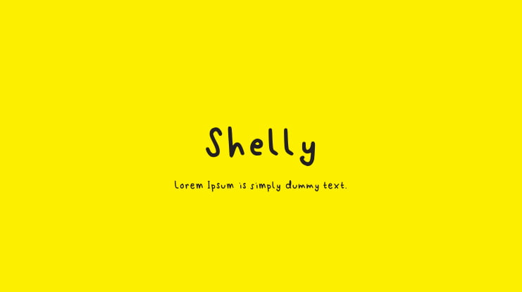 Shelly Font