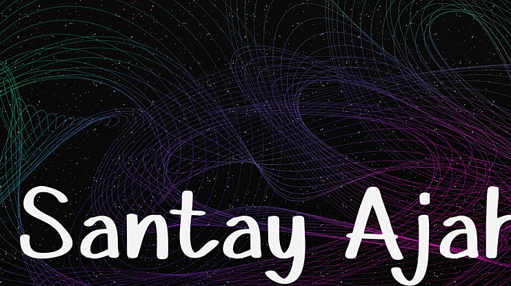 Santay Ajah Font