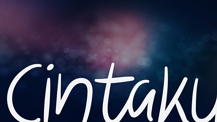 Cintaku Font