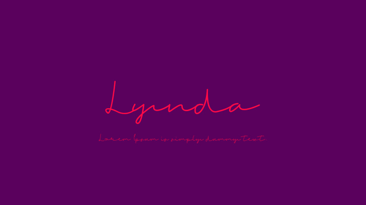 Lynda Font