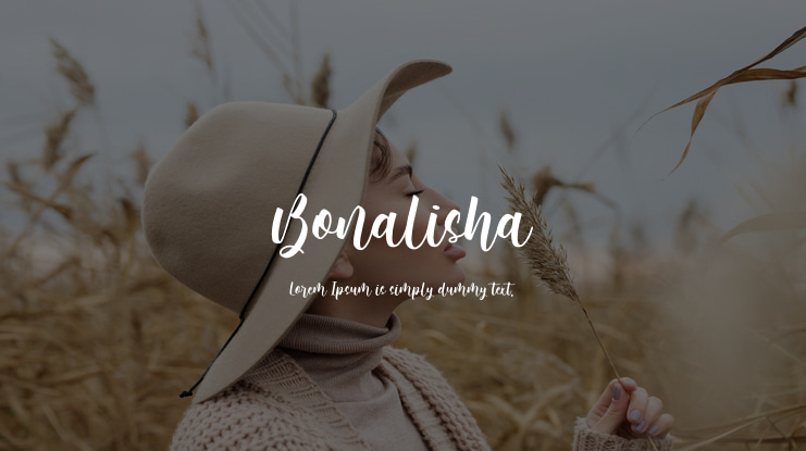 Bonalisha Font