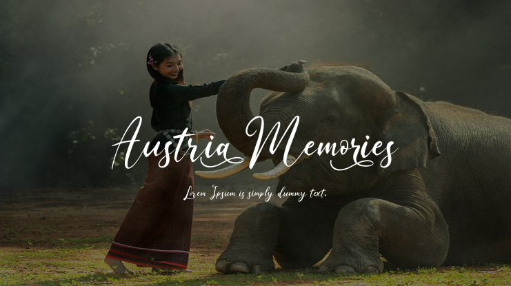 AustriaMemories Font