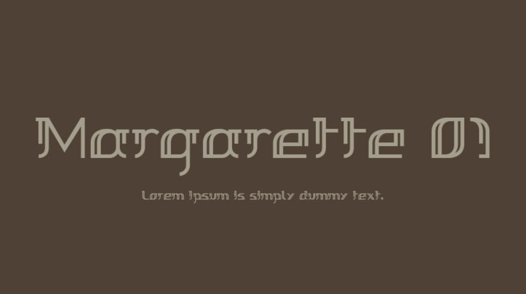 Margarette 01 Font