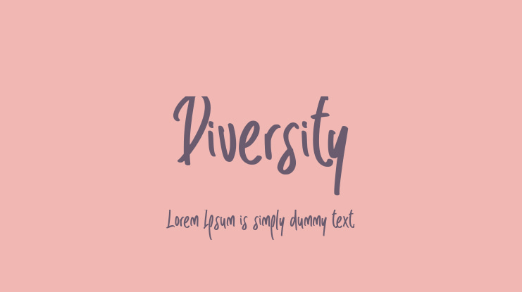 Diversity Font Family