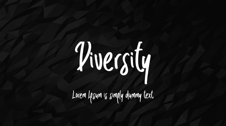 Diversity Font Family
