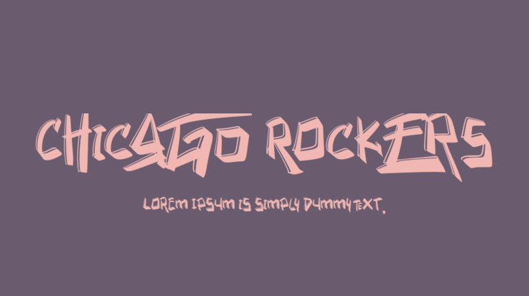 Chicago Rockers Font