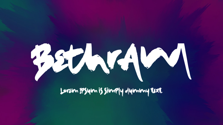 Bethrand Font Family