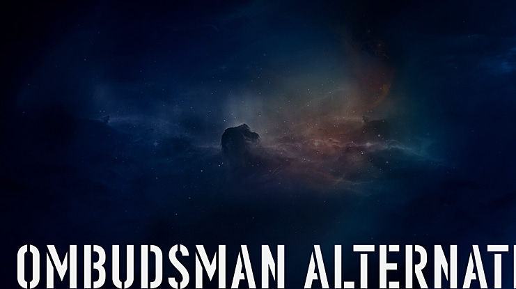 Ombudsman Alternate Font