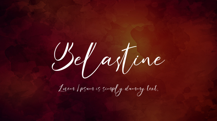 Belastine Font Family