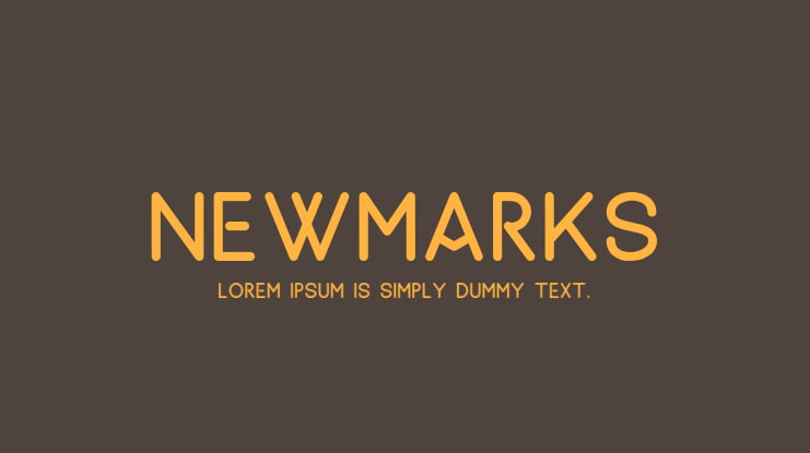 newmarks Font Family