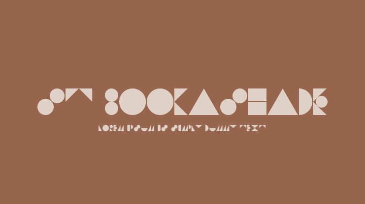 St Bookashade Font