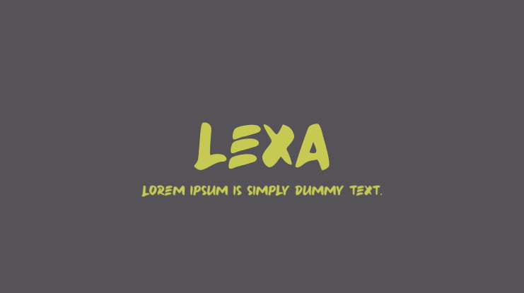 lexa Font