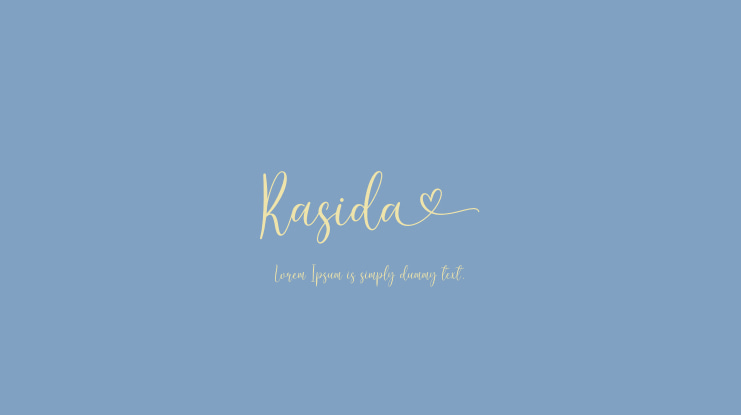 Rasida Font