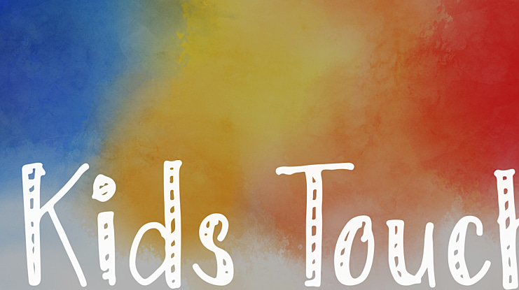 Kids Touch Font