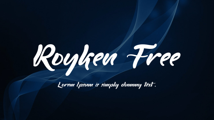 Royken Free Font