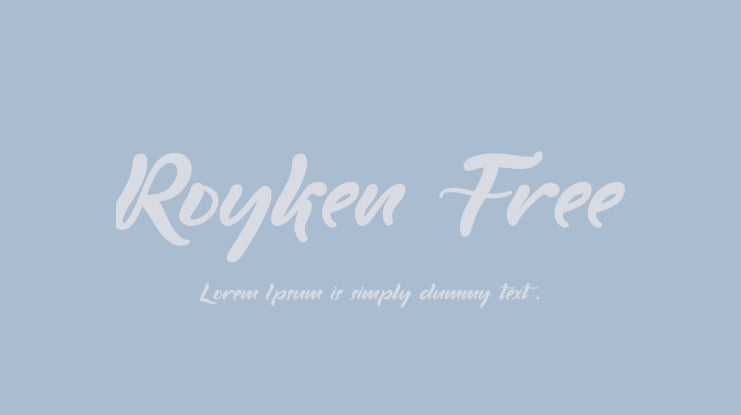 Royken Free Font