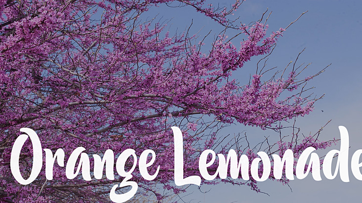 Orange Lemonade Font