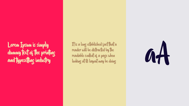 Orange Lemonade Font