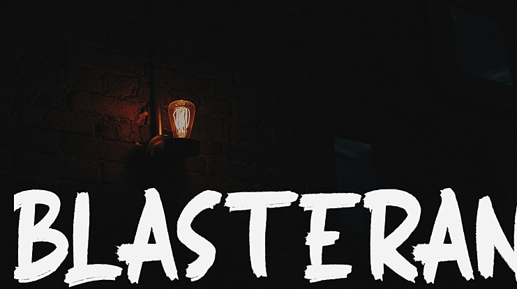 BLASTERAN Font