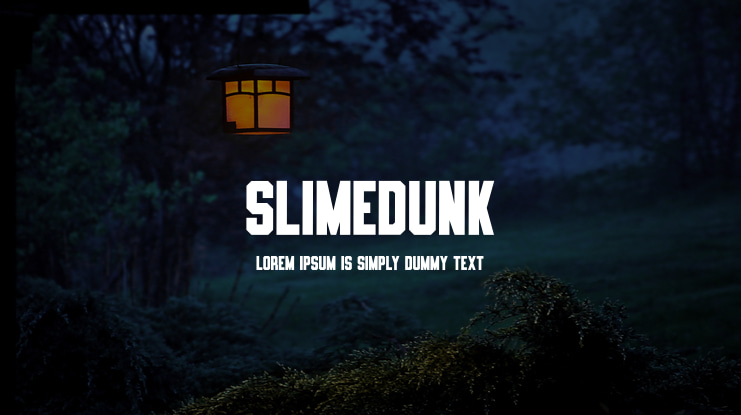SLIMEDUNK Font Family