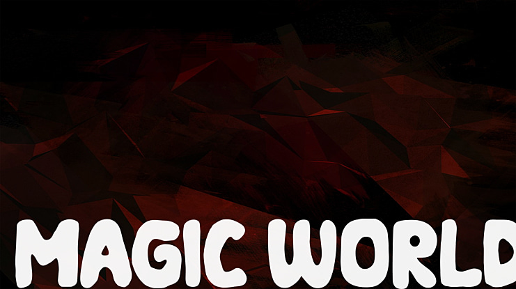 MAGIC WORLD Font Family