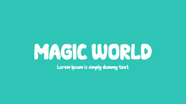 MAGIC WORLD Font Family