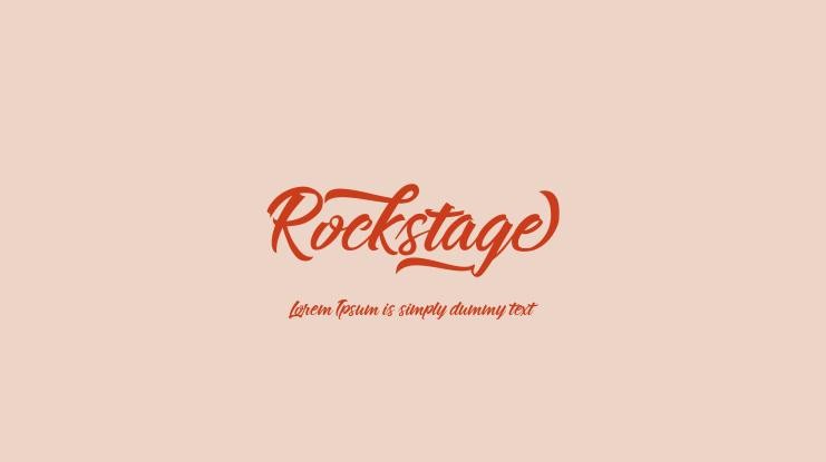 Rockstage Font