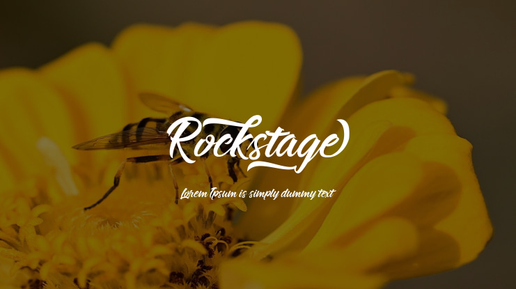 Rockstage Font