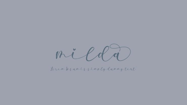 milda Font
