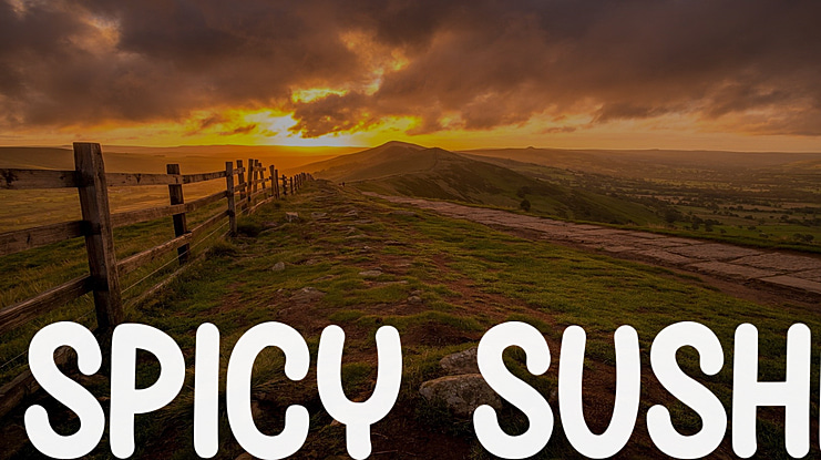 Spicy Sushi Font